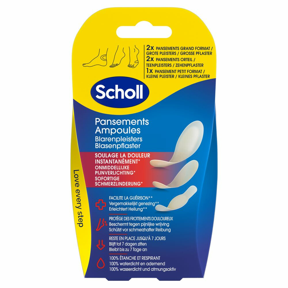 Scholl Blarenpleisters Mixed5 stuks