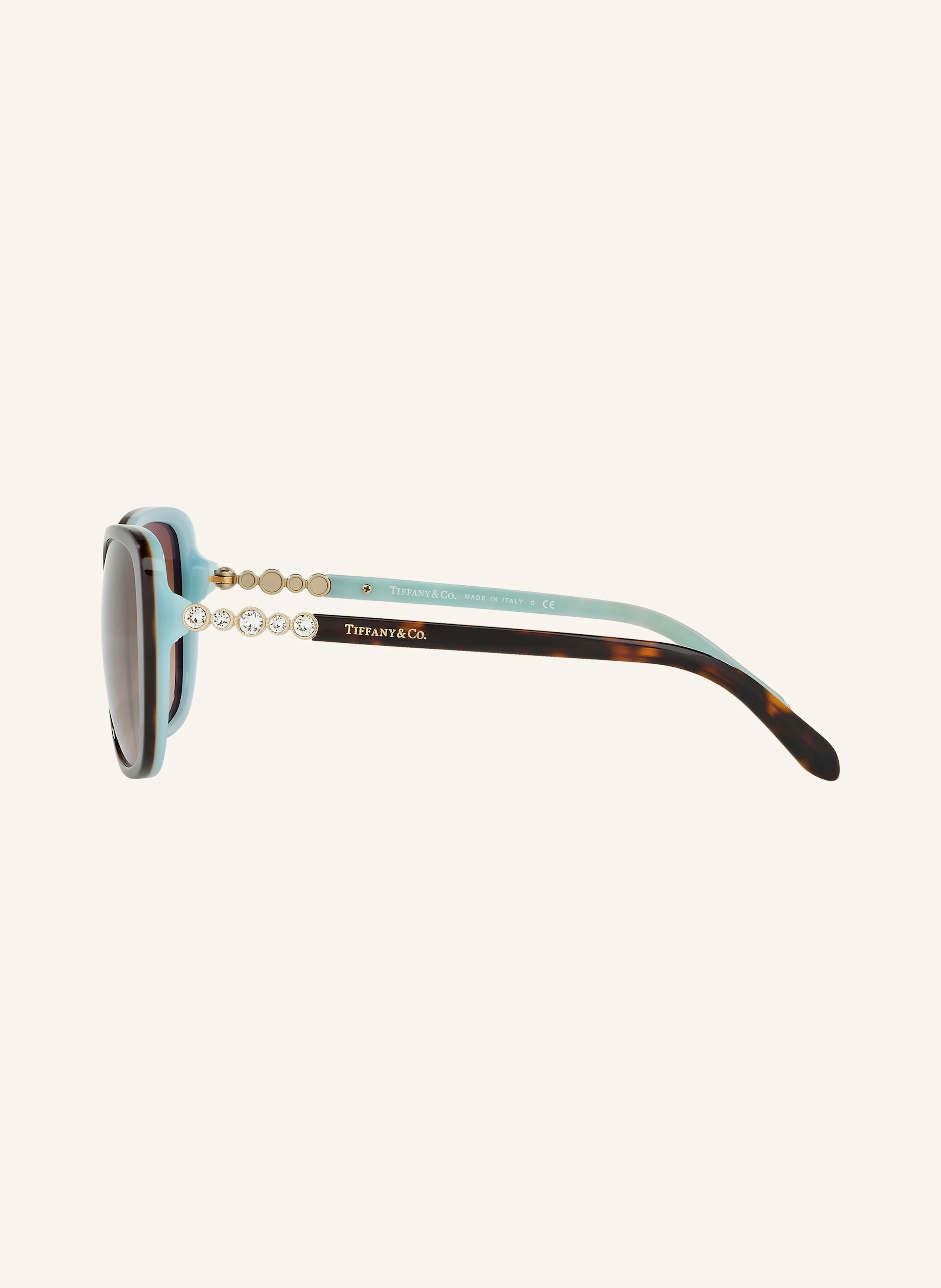 TIFFANY & Co. Sonnenbrille TF 4121B mit Schmucksteinbesatz