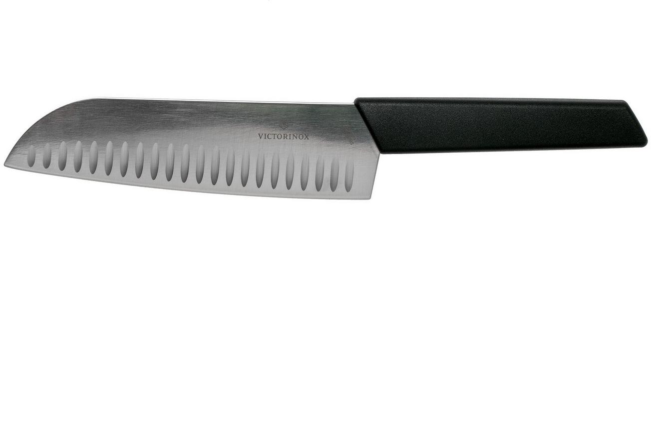 Victorinox Swiss Modern santoku 17 cm, zwart