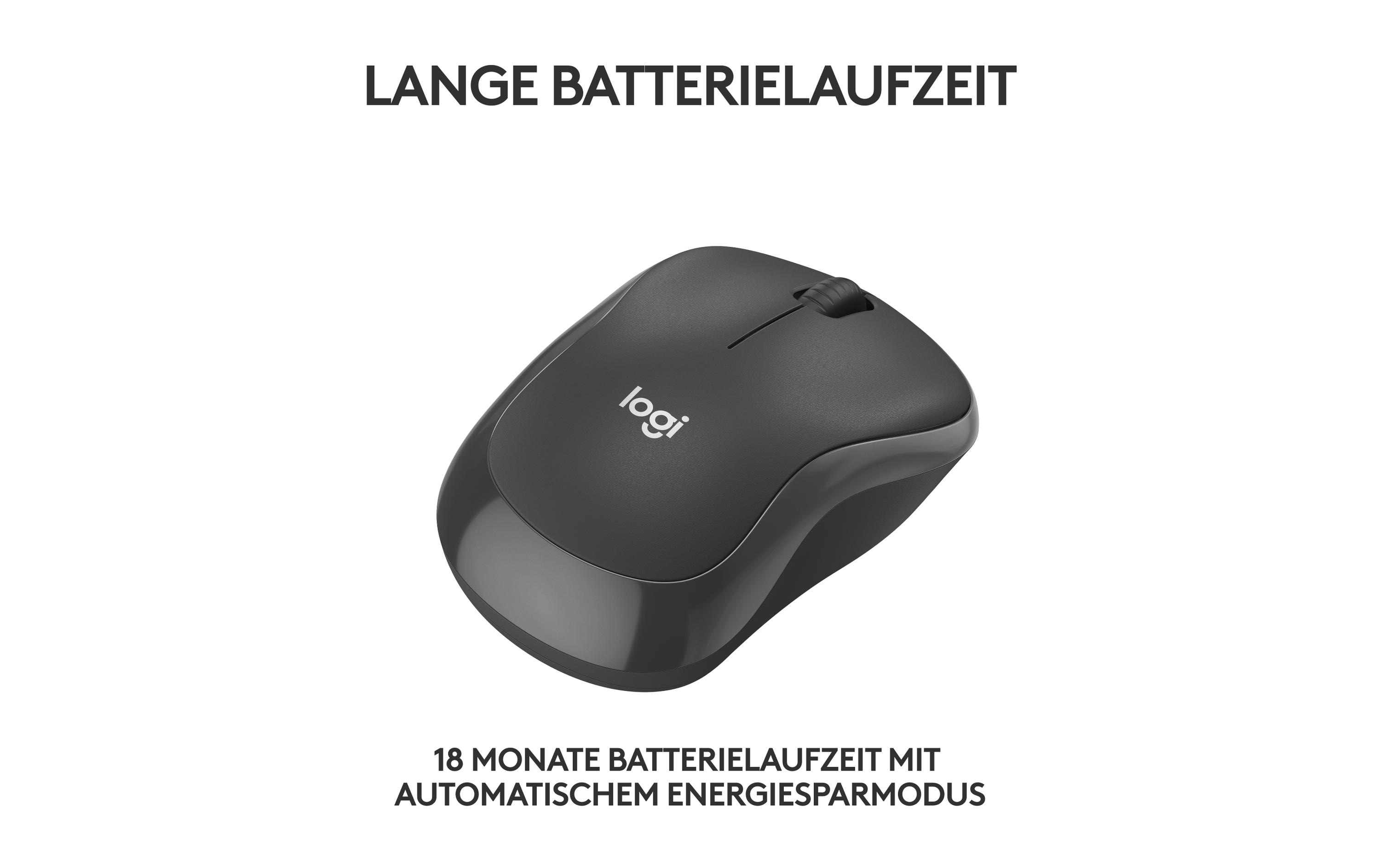Maus M240 Silent BluetoothGeräuscharme Bluetooth-Maus mit langer Batterielaufzeit und komfortablem Design
