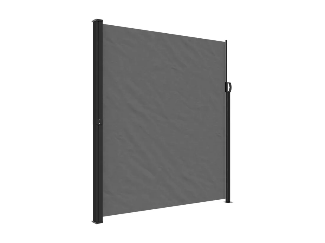 Auvent latéral rétractable anthracite 220x300 cm