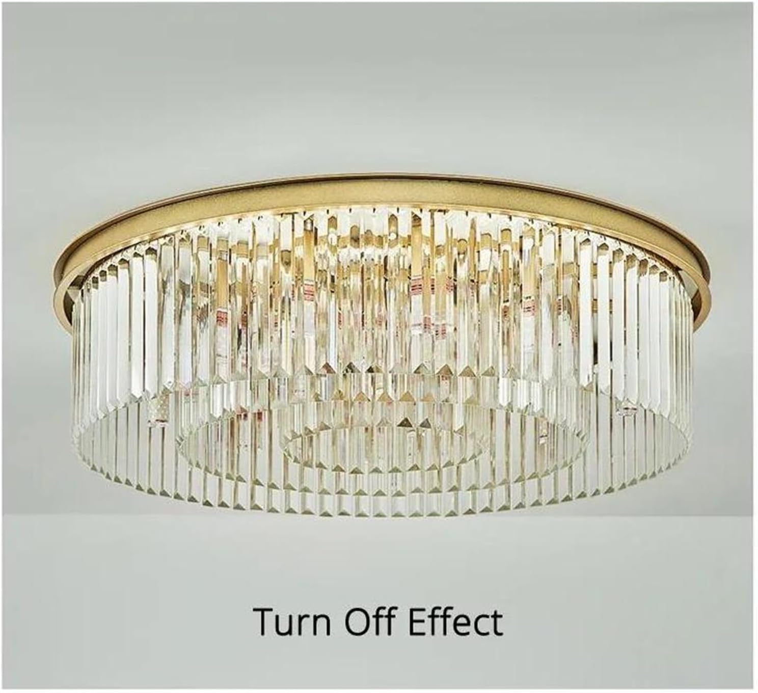 Moderne Luxus-K9-Kristall-Anhänger-Kronleuchter, Glanz-LED-Leuchten, Esstisch, Schlafzimmer, bescheidene Deckenlampen für Zimmer, Hängeleuchte (80 cm)