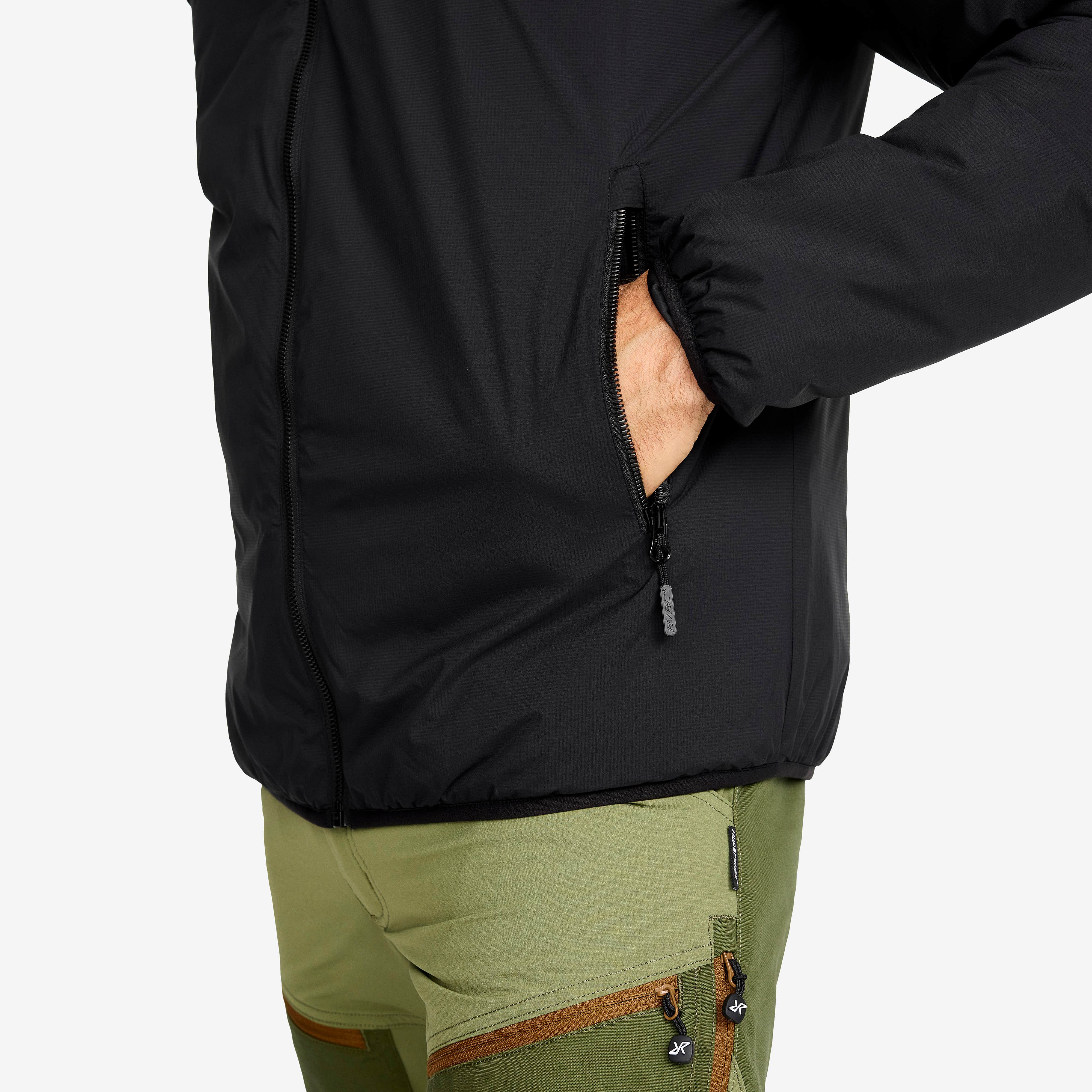 Flatter Insulated Jacket Herre Black