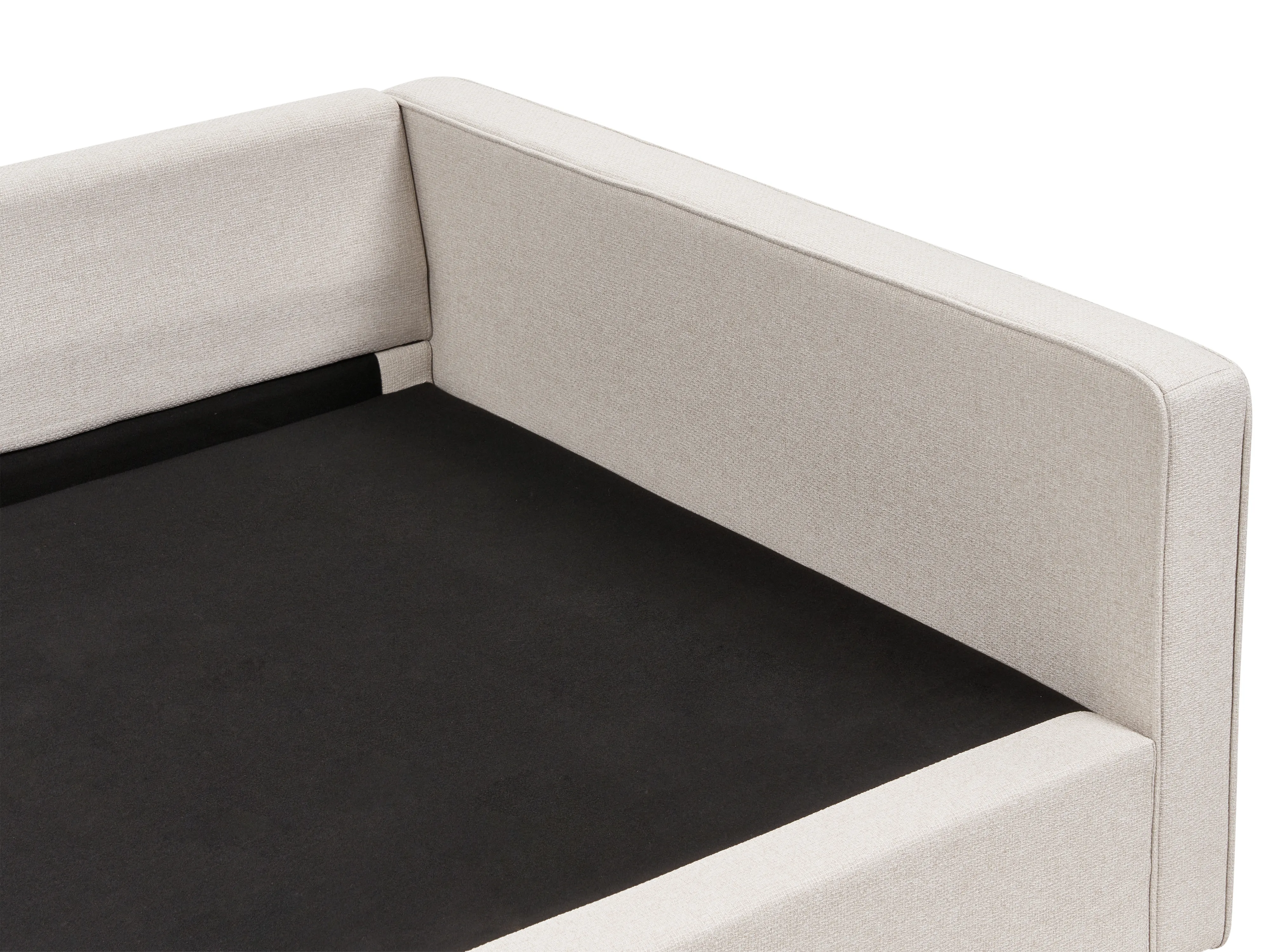 Bank 3-zits VINSTRA Stof Beige