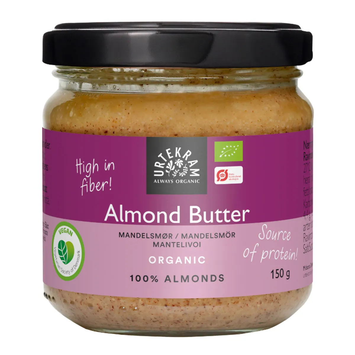 Urtekram Almond butter Ø - 150 g