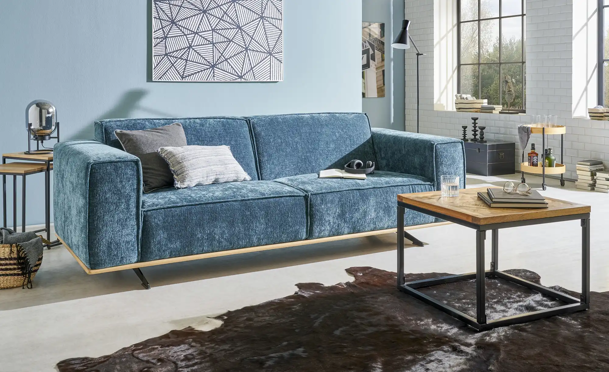 SOHO Sofa, 3-sitzig Piemonte