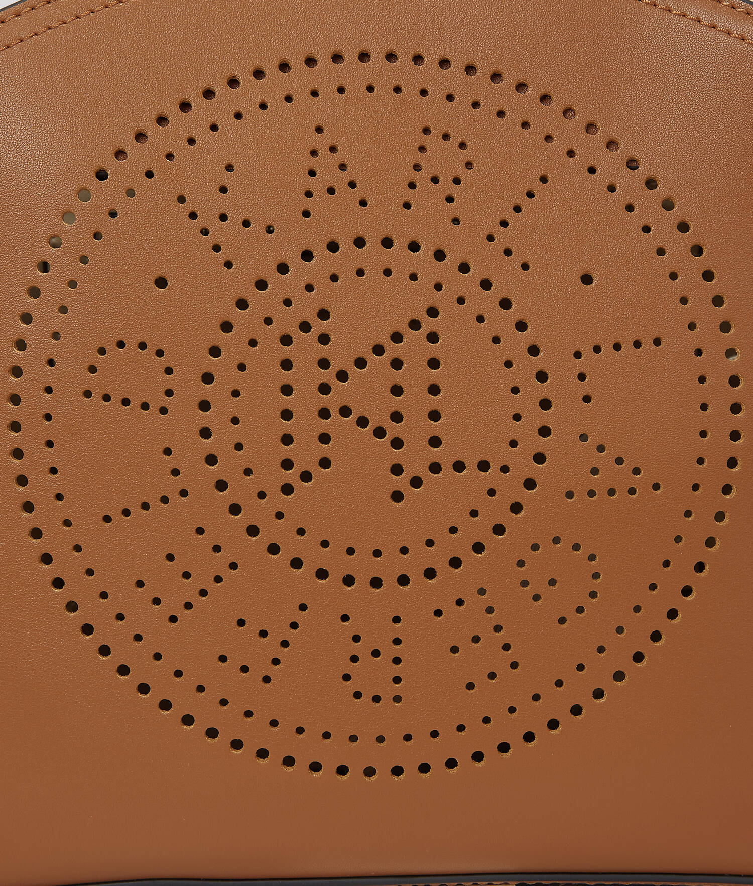 PETIT SAC CABAS PERFORÉ K/CIRCLE - Tan foncé