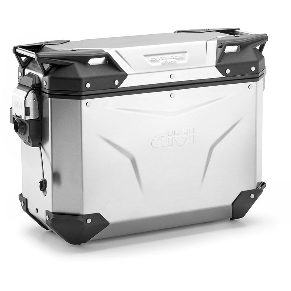 Givi - Valise latérale Trekker Outback Evo Smart 37 Aluminium