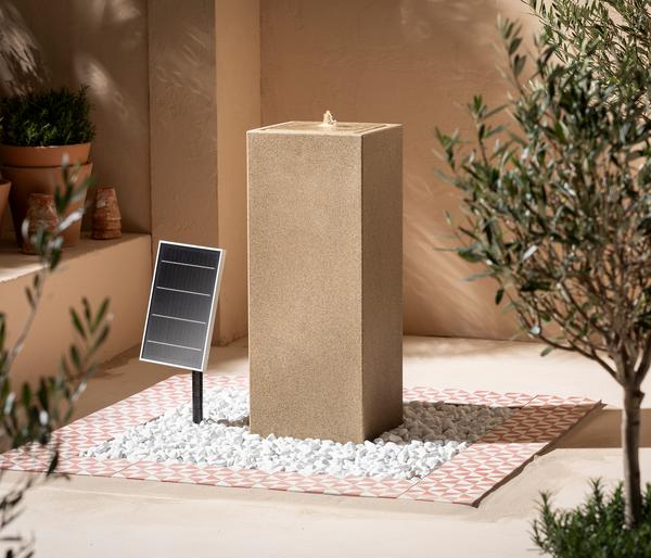 Dehner Polyethylen-Solarbrunnen Glonn, ca. H90