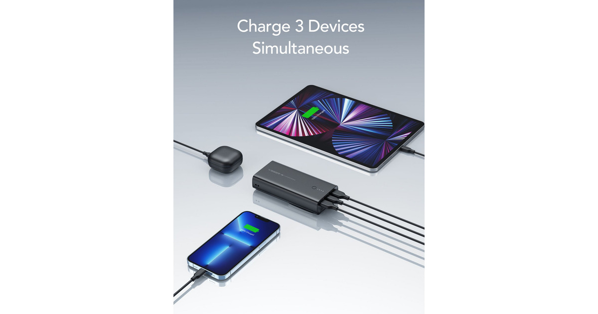 VEGERACE100 powerbank 10.000mAh  (Zwart)