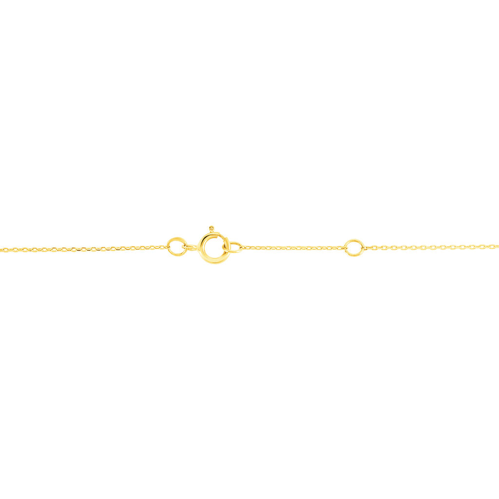 Collier Wydad Or Jaune Diamant