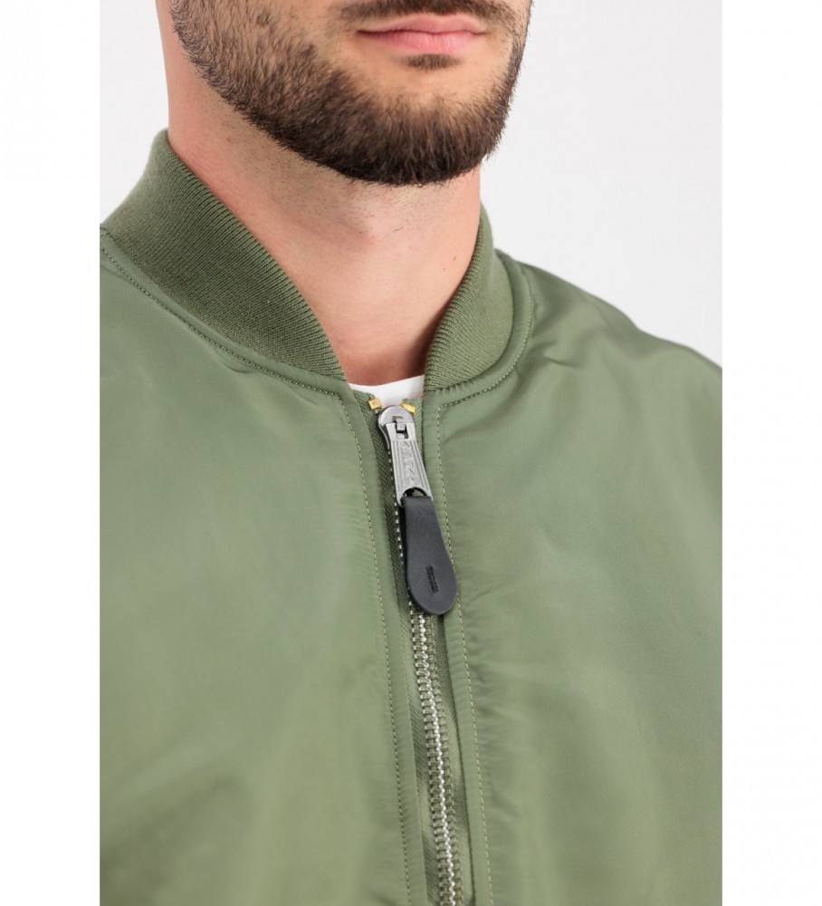 Jaqueta bomber reversível ALPHA INDUSTRIES Ma-1 verde