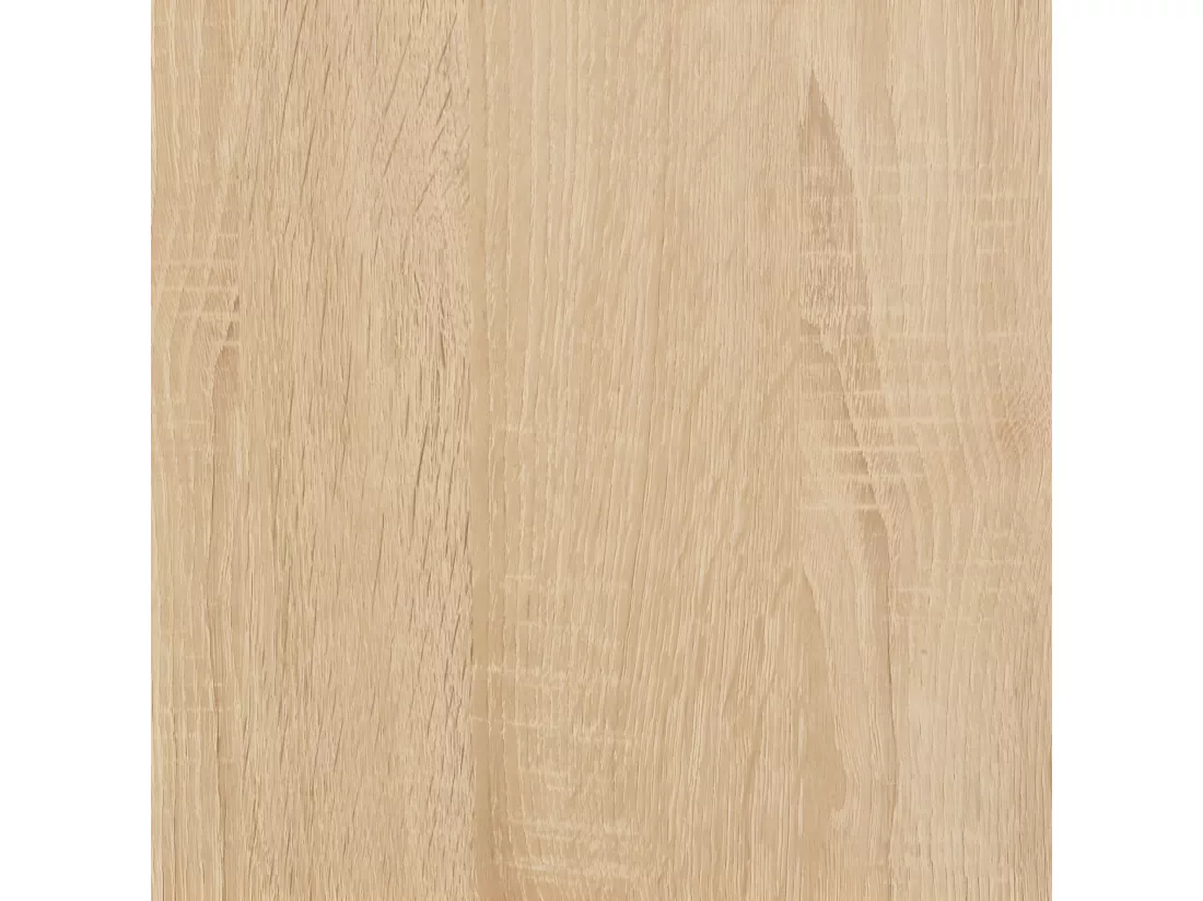 Table console chêne sonoma 102x35x90 cm bois d'ingénierie