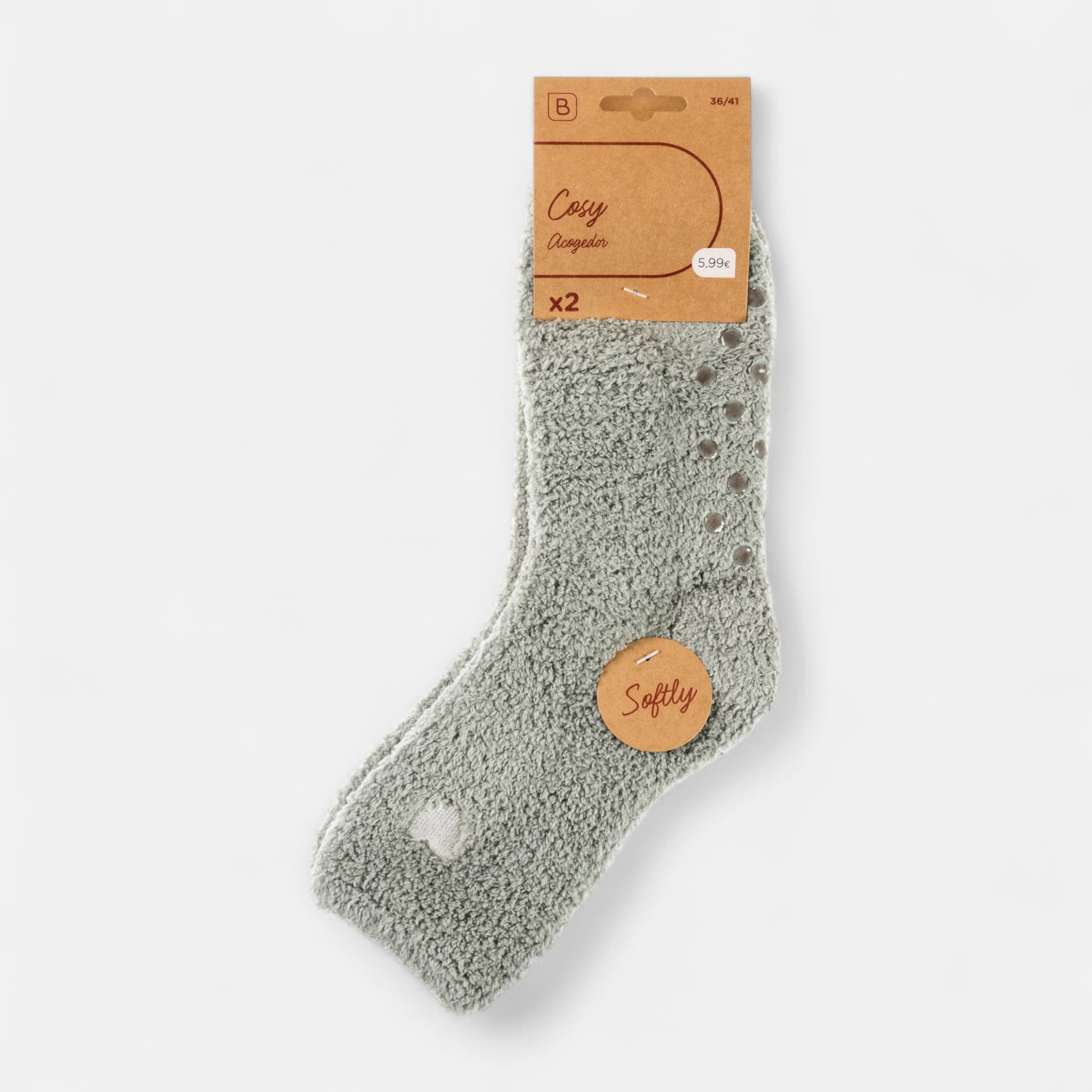 Chaussettes Femme gris