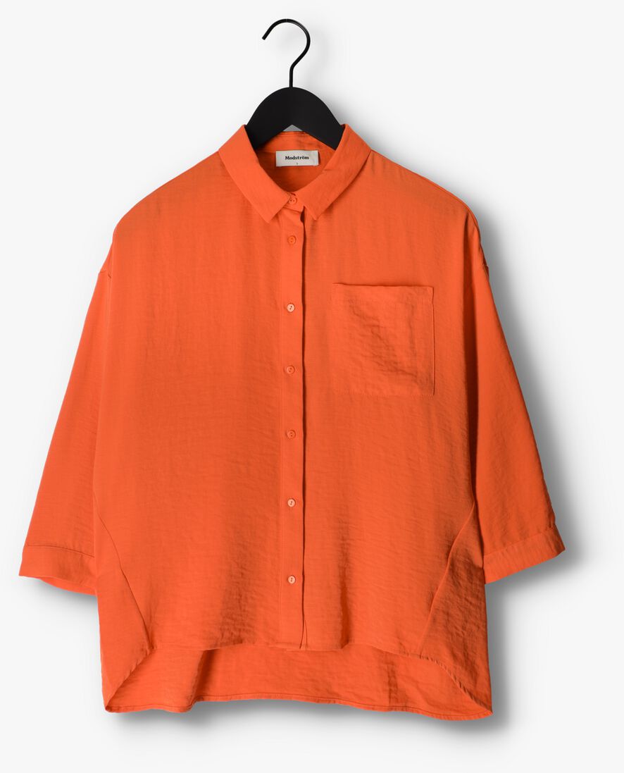 MODSTR\u00D6M oranje modstr&ouml;m blouse alexis shirt