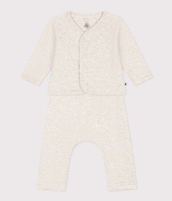 Ensemble en tubique matelassé bébé