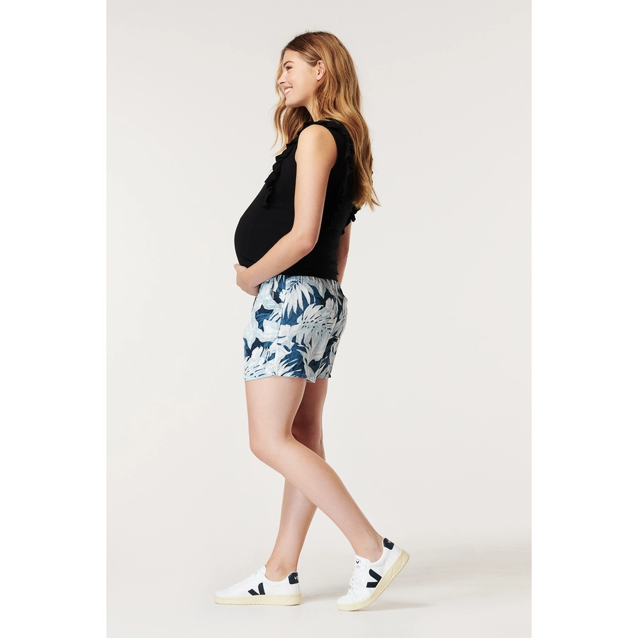 Noppies Umstandsshorts Niles Blue Graphite