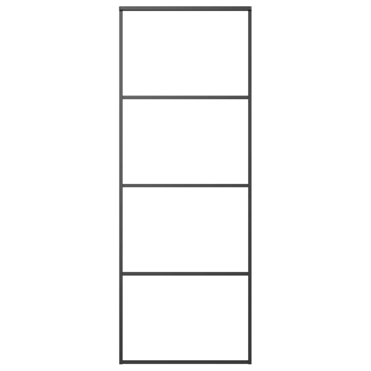 vidaXL 76x205 cm - Verre ESG