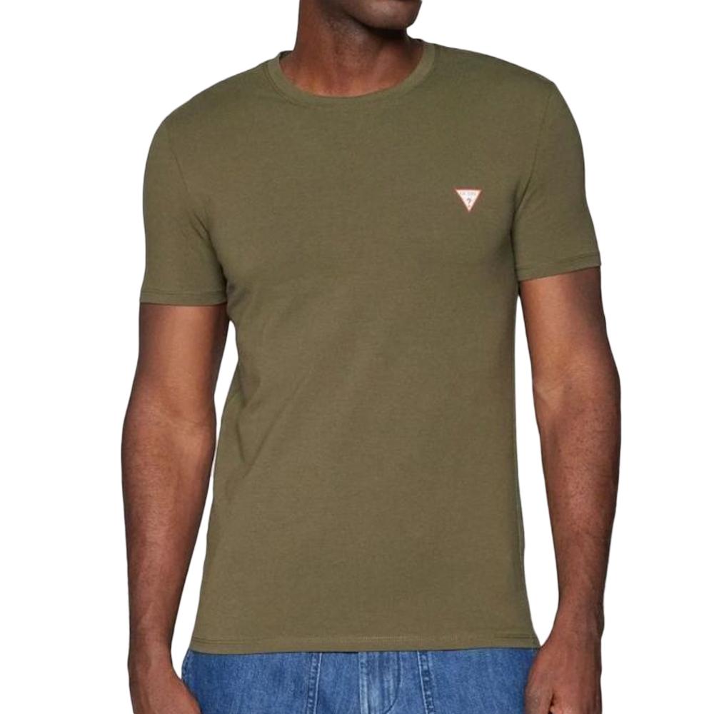 Guess T-shirt Kaki Homme Guess Core