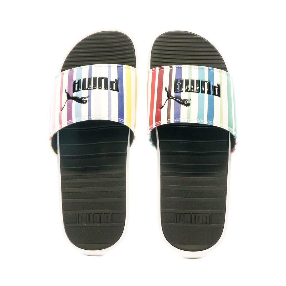 Puma Claquettes Blanches Homme Puma Cool