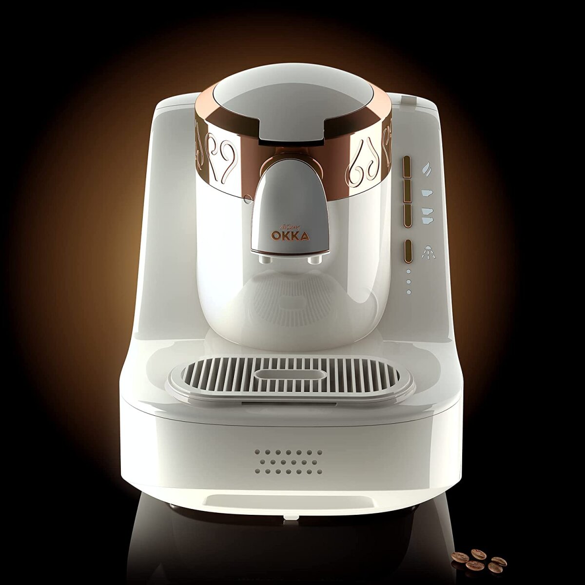 Mokkamaschine Kaffeemaschine 710W weiß