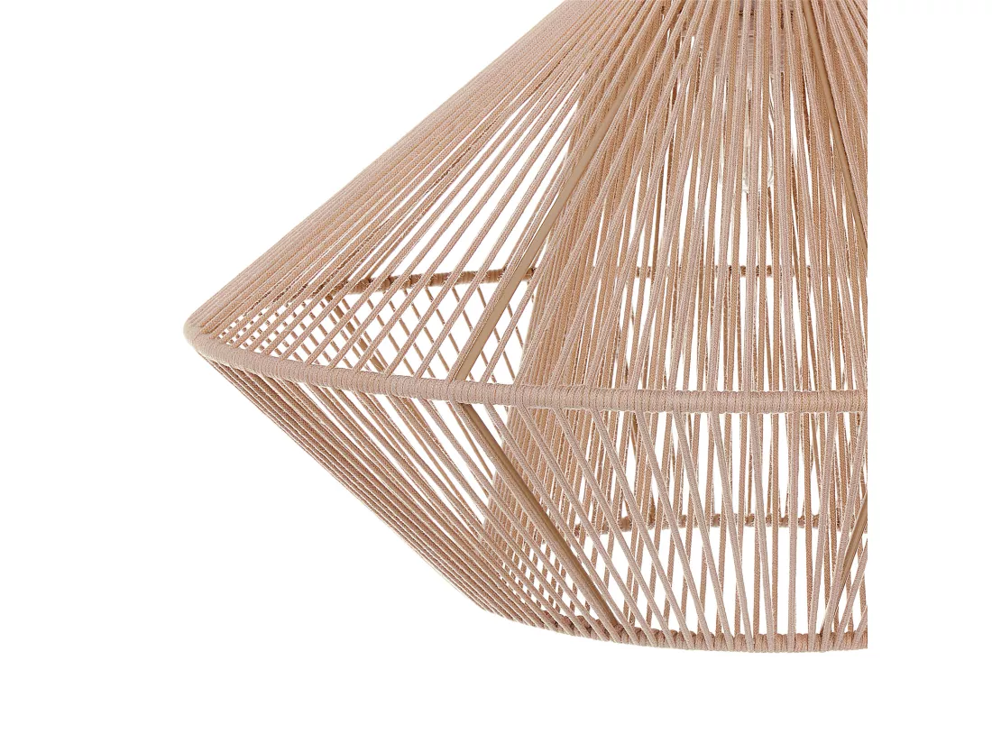 Lampe suspension PALMETTO Coton Beige