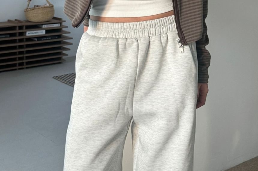 SeoulPop - Gestreept, slim-fit jack met capuchon en rits