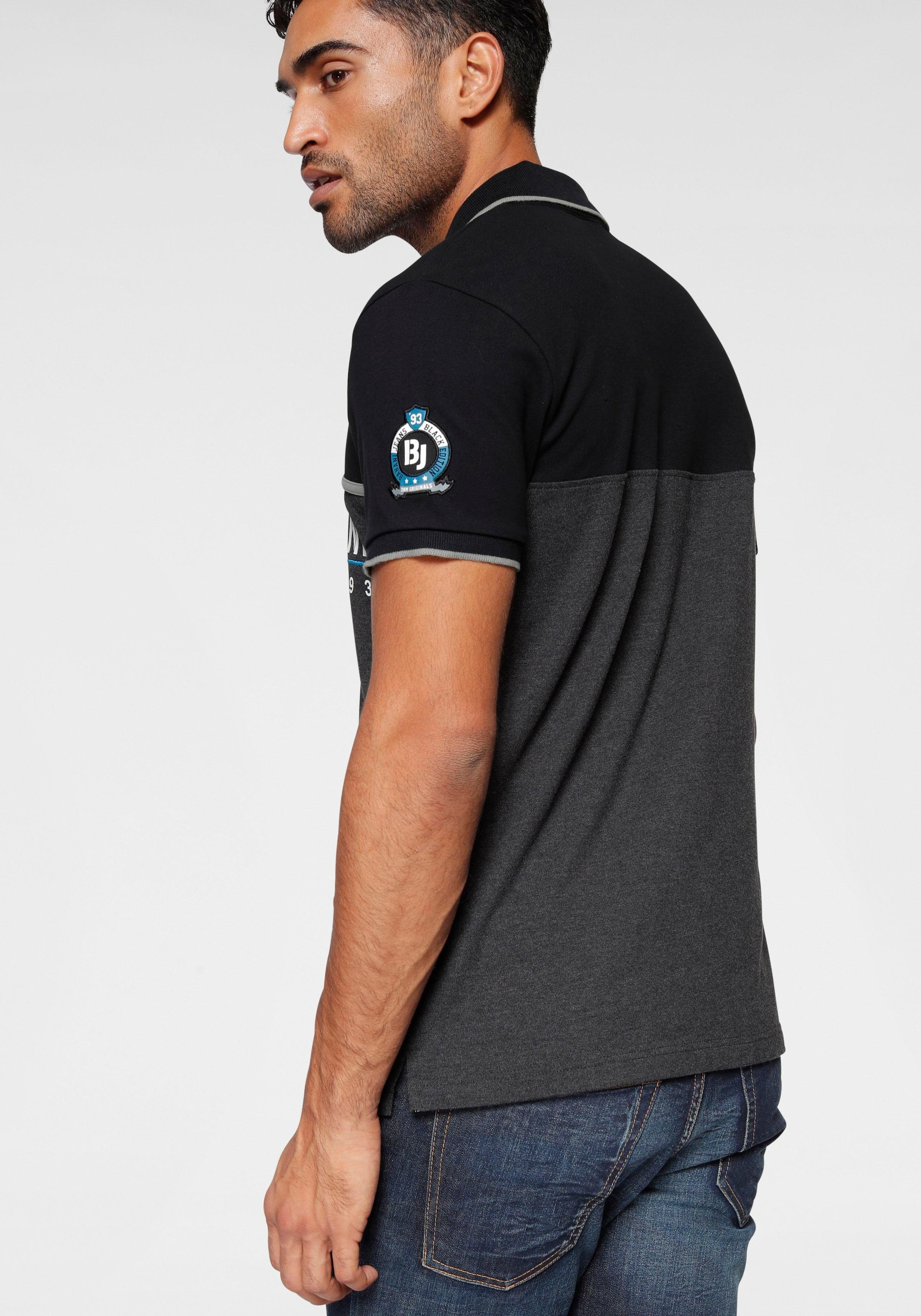 Bruno Banani Poloshirt , Kurzarm,  körpernahe Passform,  mit Polokragen