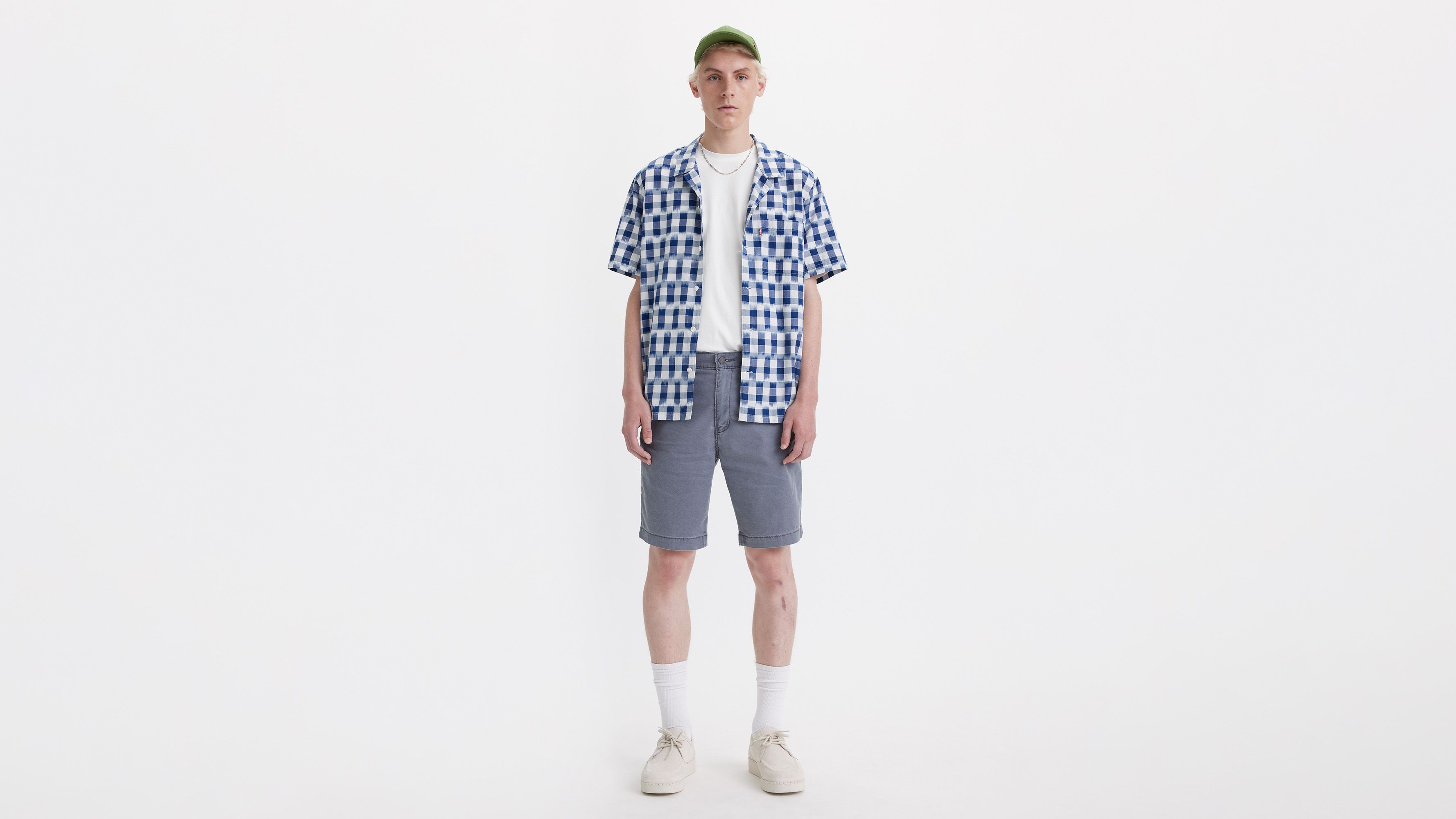 Short XX chino Standard fuselé - Periscope Stretch Canvas - Gris
