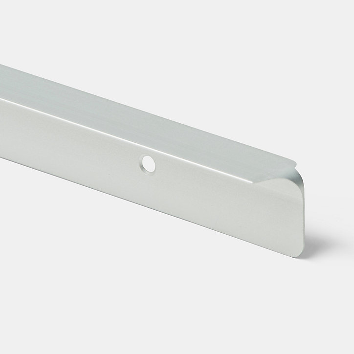Profil de jonction pour plan de travail GoodHome Nantua Argent l. 29 mm x H. 25 mm