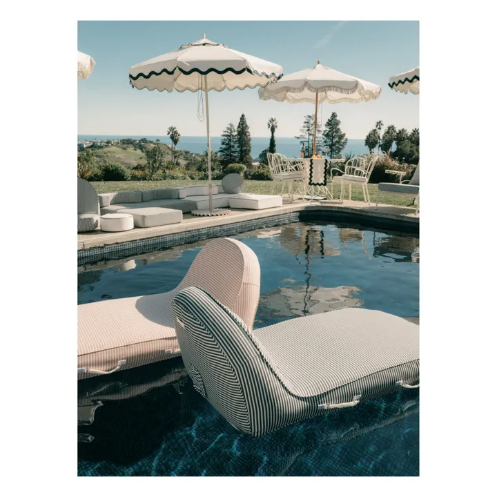 Business & Pleasure Co. Matelas de piscine flottant | Bleu marine