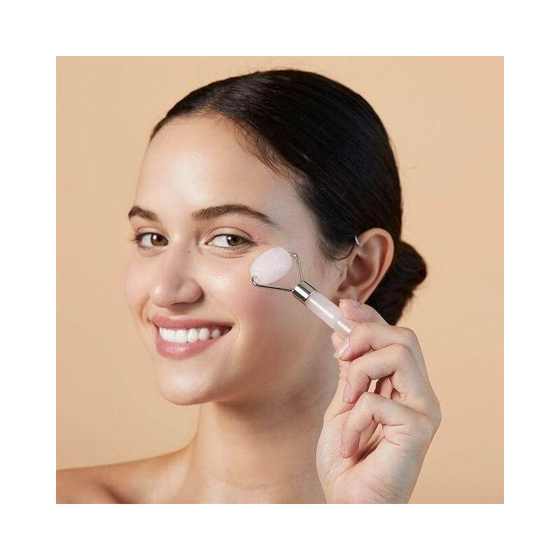 Mini roller yeux Quartz Rose Skin Gym