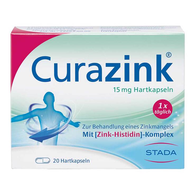 Curazink Hartkapseln, 20 St