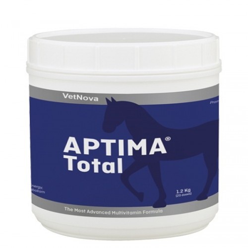 Multivitaminas totais Aptima para cavalos