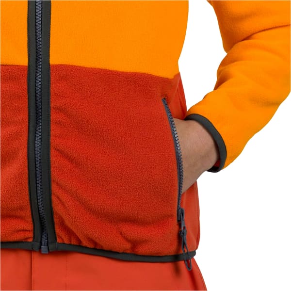 Veste polaire ROSSIGNOL JR STRAWPILE FLEECE FZ SUNBURST