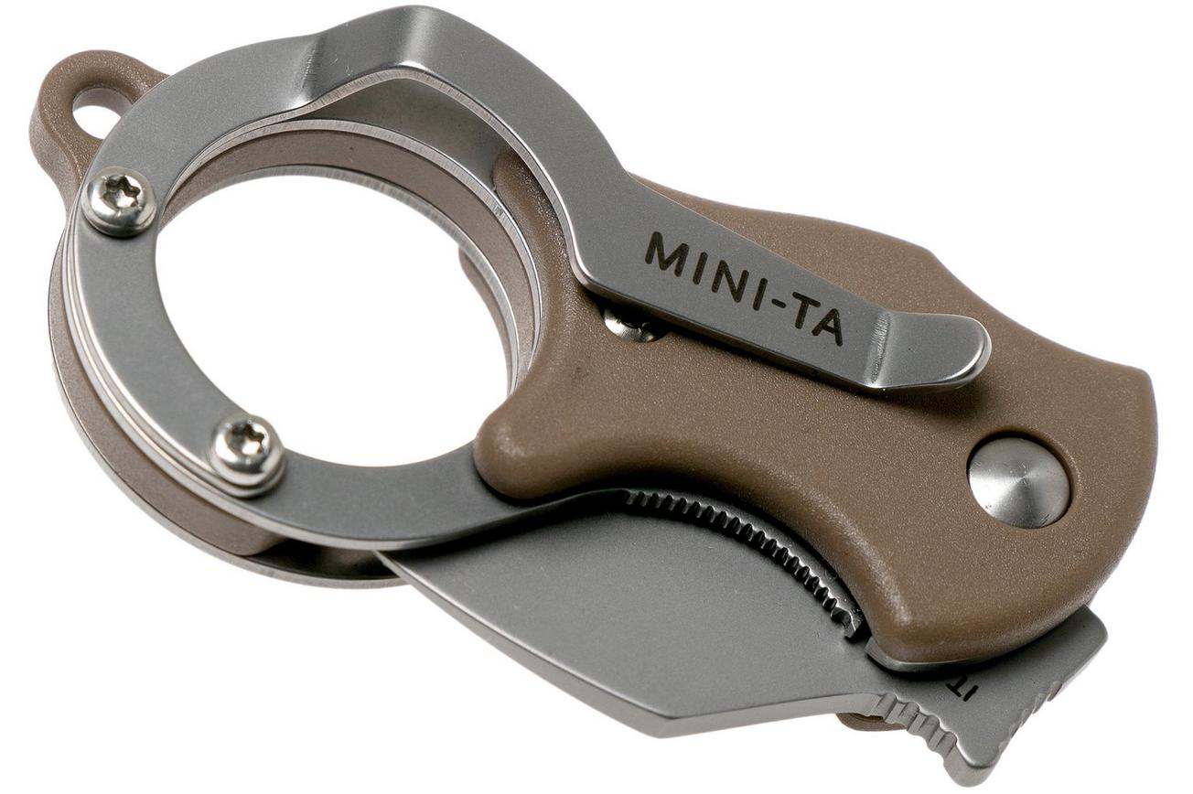 Fox Mini-TA FX-536CB Coyote Brown, sleutelhangermes