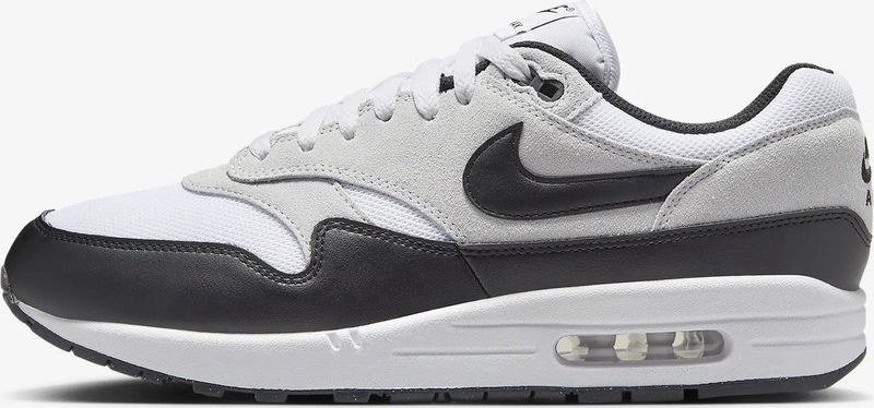 Nike - Air Max 1 Essential - Sneakers - Grijs - Synthetisch Leer, Suède, Mesh
