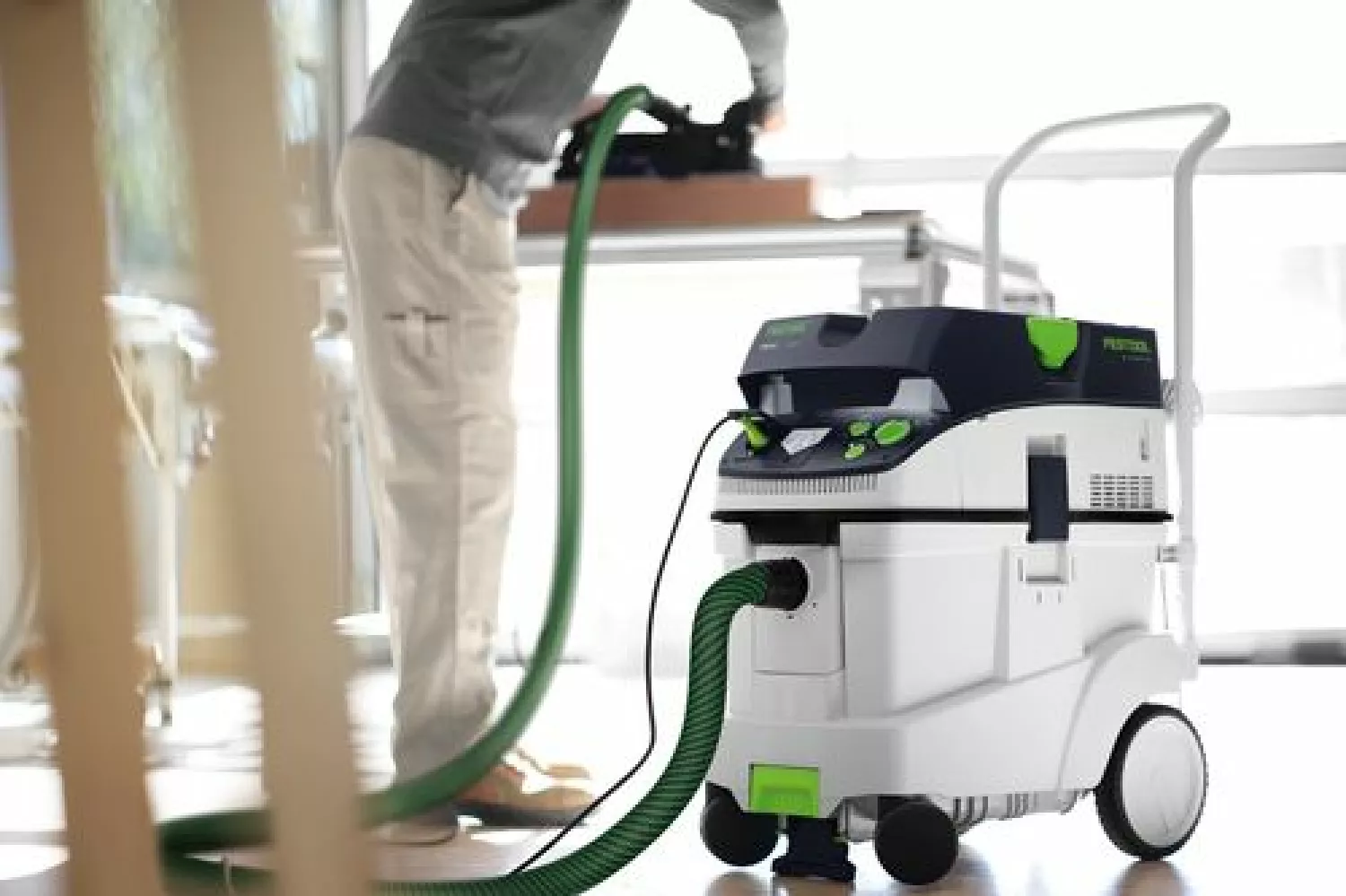 Festool CTM 48 E Bouwstofzuiger - 1200W - Klasse M - 48L
