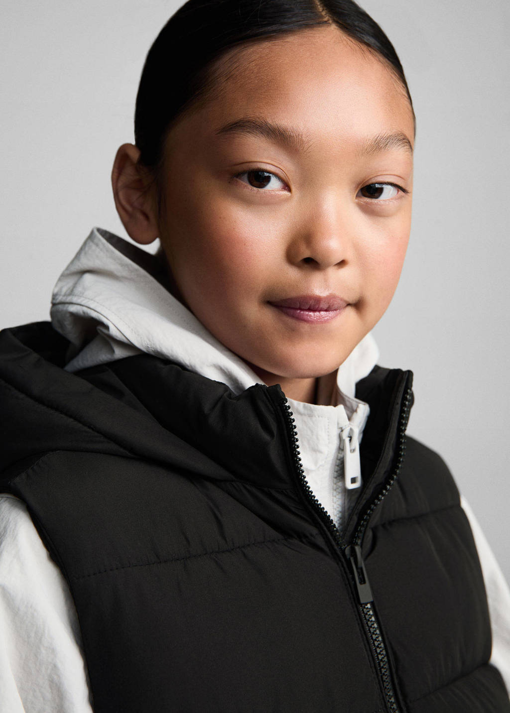 Mango Kids bodywarmer zwart