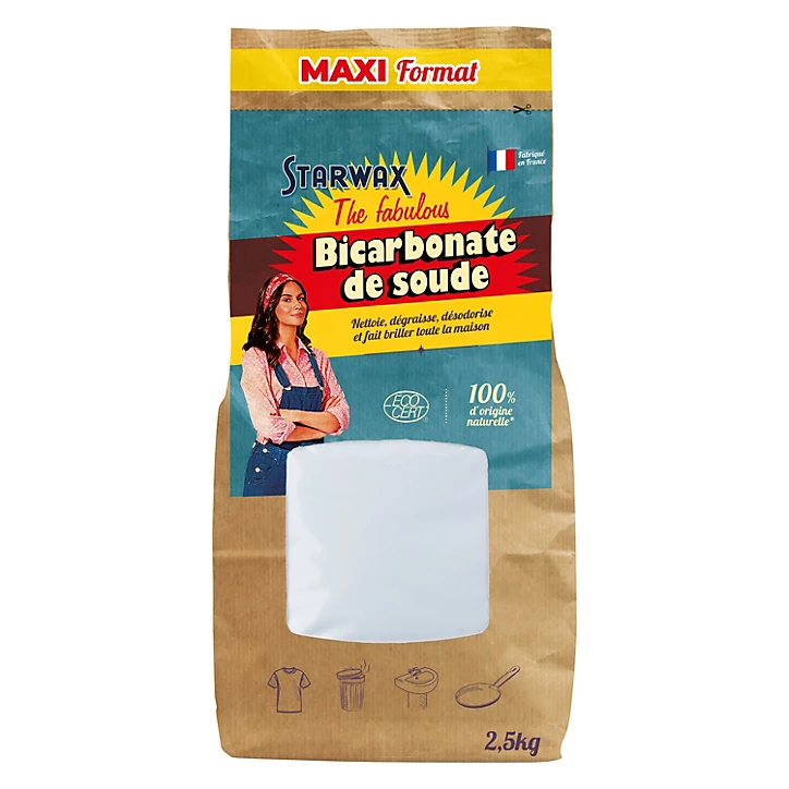 Bicarbonate de soude technique Starwax The fabulous 2,5kg