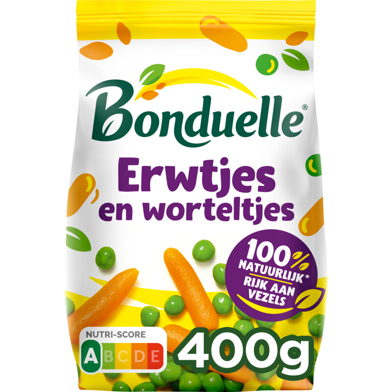 Bonduelle Erwtjes en worteltjes