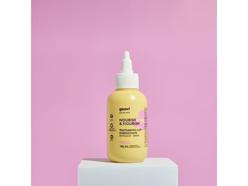 Goovi Haarkur Energetisierende Kopfhautbehandlung 100 ml Kopfhautbehandlung für revitalisiertes und hydratisiertes Haar