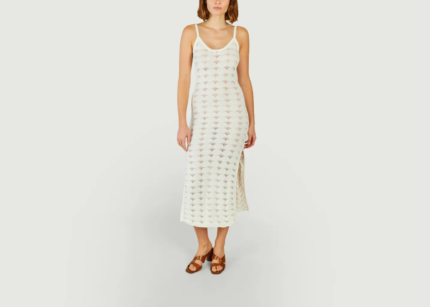 Robe midi en tricot Marketta Rhythm