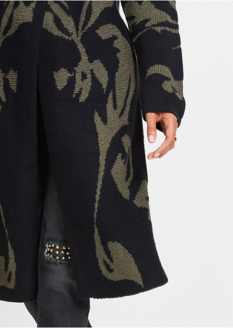 Manteau en maille