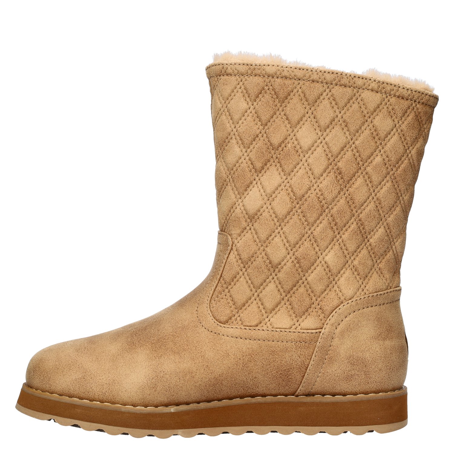 Keepsakes 2.0 dames gevoerde boot Skechers Cognac