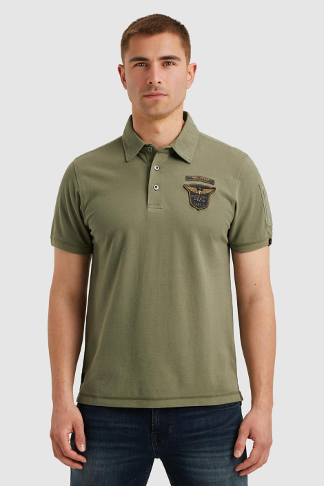 PME legend groene heren polo