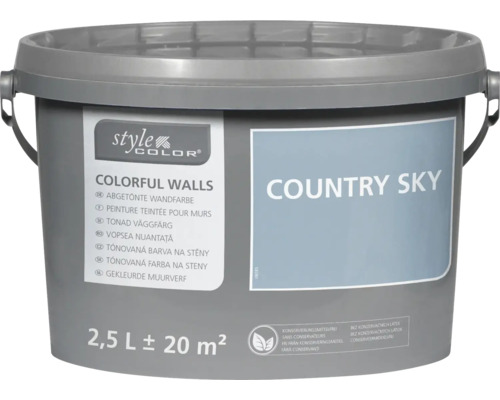 StyleColor KLEURRIJKE MUREN muur- en plafondverf landlucht 2,5 L