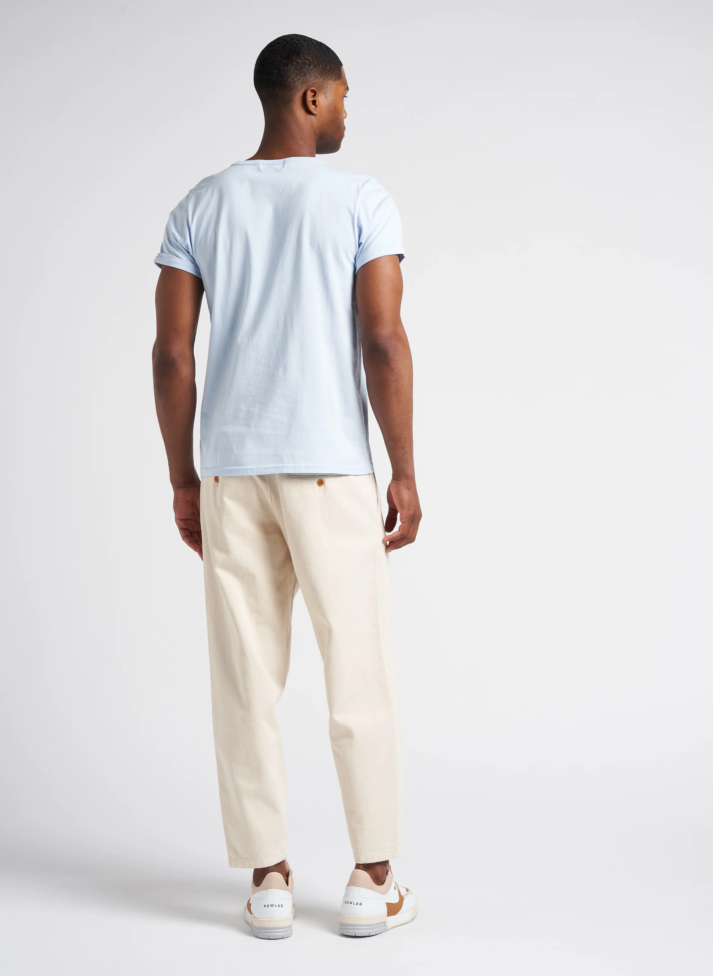 NL12 - Baskets basses en cuir | Blanc