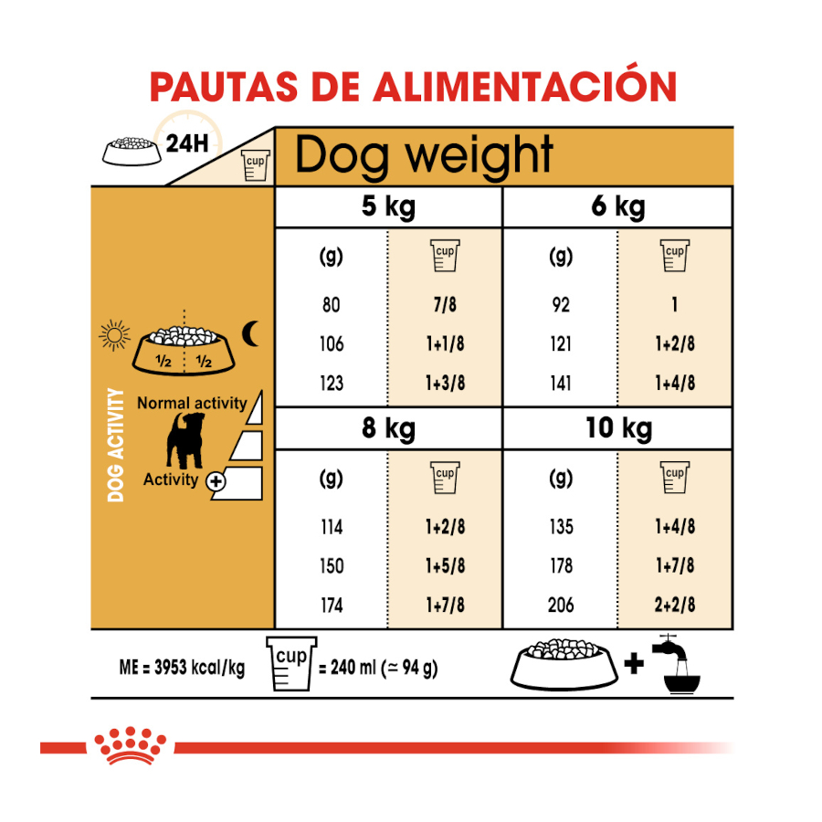 Ração Royal Canin para cães adultos da raça Jack Russell Terrier