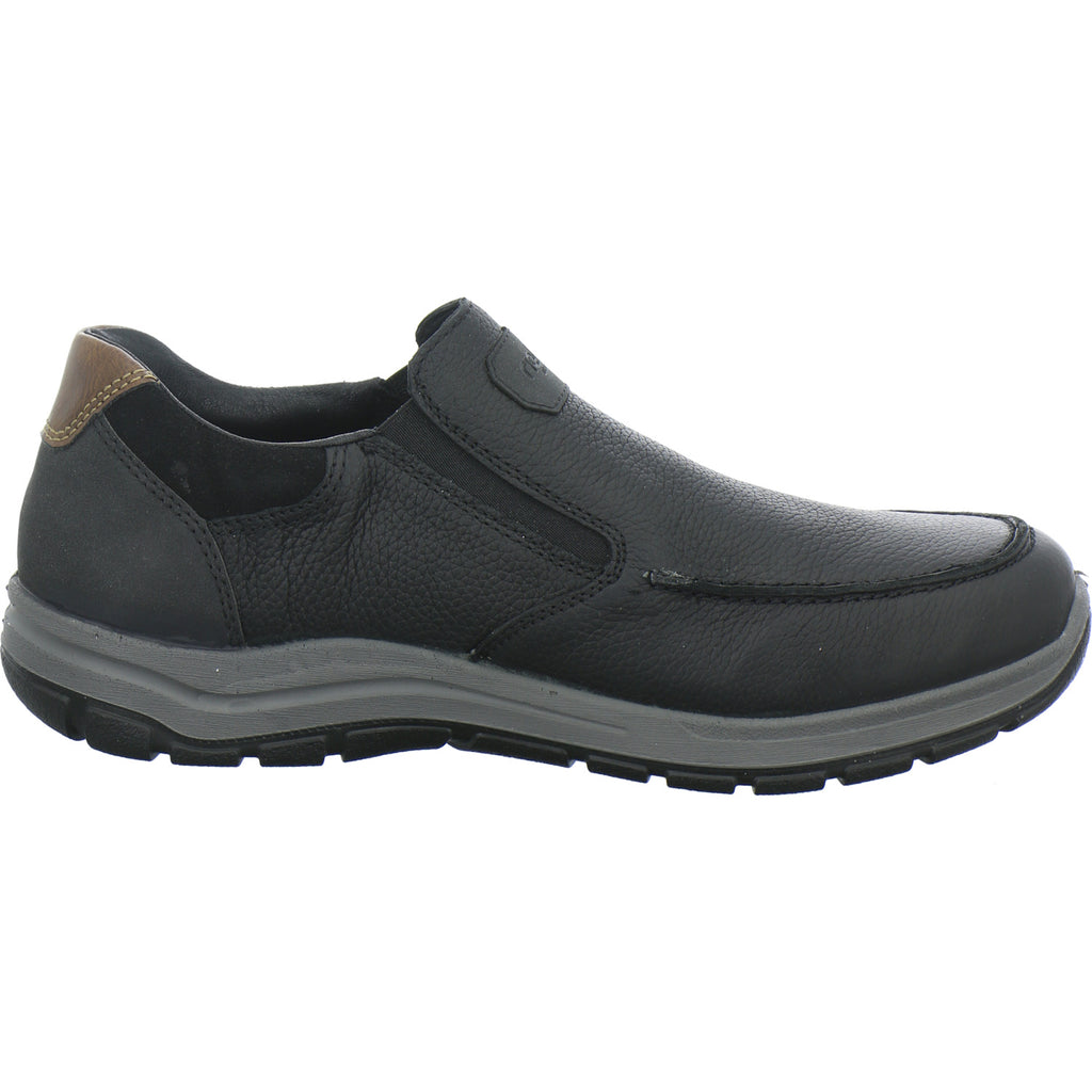 Rieker Slipper Herren Schwarz